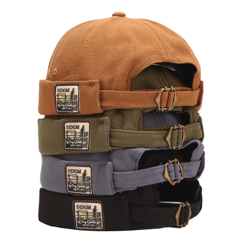Vintage Docker Cap Brimless Hat Breathable Beanie Hats Cotton Retro Adjustable Literary Landlord Sailor Cap Women Hip Hop Hat
Vintage Docker Cap Brimless Hat Breathable Beanie Hats Cotton Retro Adjustable Literary Landlord Sailor Cap Women Hip Hop Hat