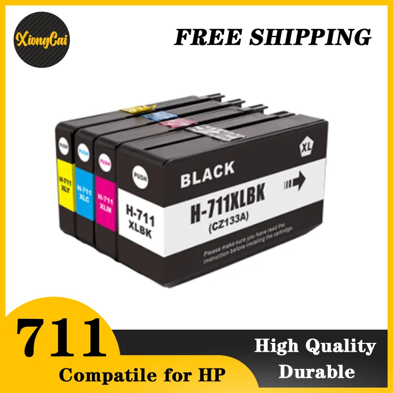 Compatible for HP 711XL 711 HP711 Replacement Ink Cartridge Full With Ink Compatible For HP DesignJet T120 T520 Printer
Compatible for HP 711XL 711 HP711 Replacement Ink Cartridge Full With Ink Compatible For HP DesignJet T120 T520 Printer