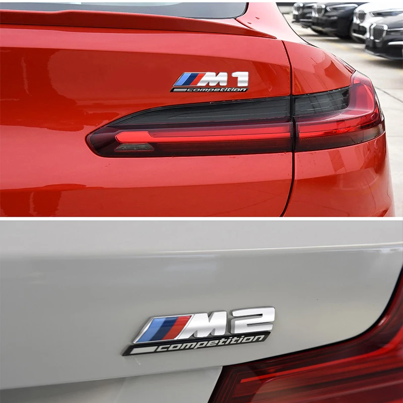 Для BMW M3 M5 X3M X4M X5M X6M E60 E90 E83 F25 G01 F26 G02 E53 F70 F15 G05 E71 F16 G06 M конкурентные наклейки на