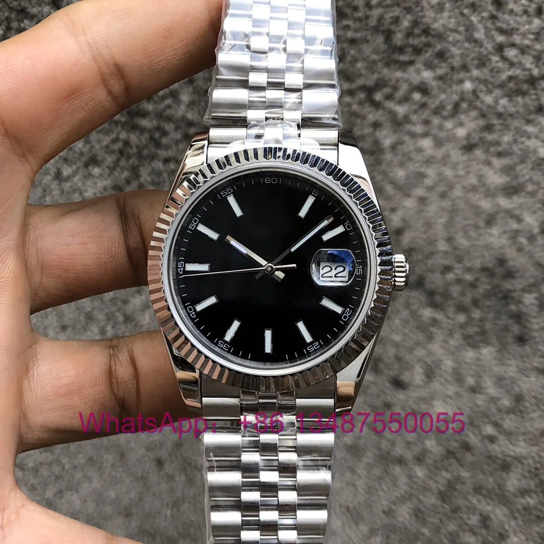 Men 41mm Datejust Luxury Diamond Calendar Automatic Mechanical Watch Sapphire Luminous Stainless Steel Custom Brands Relogio
Men 41mm Datejust Luxury Diamond Calendar Automatic Mechanical Watch Sapphire Luminous Stainless Steel Custom Brands Relogio