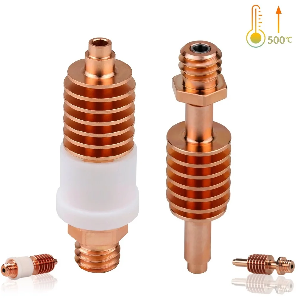 Биметаллический Dragon Heatbreak V2.0 ST HF Запчасти для 3D принтера Dragon Hotend высокотемпературный титановый медный Тепловой разрыв высокого качества
Биметаллический Dragon Heatbreak V2.0 ST HF Запчасти для 3D принтера Dragon Hotend высокотемпературный титановый медный Тепловой разрыв высокого качества