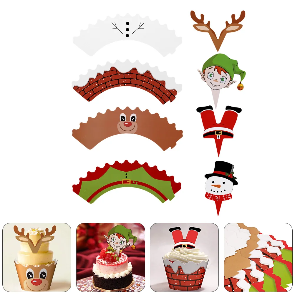 Christmas Cupcake Paperbaking Cake Cases Wrappers Muffin Cups Picks Party Holiday Favor Decor Decorations Birthday Toppers
Christmas Cupcake Paperbaking Cake Cases Wrappers Muffin Cups Picks Party Holiday Favor Decor Decorations Birthday Toppers