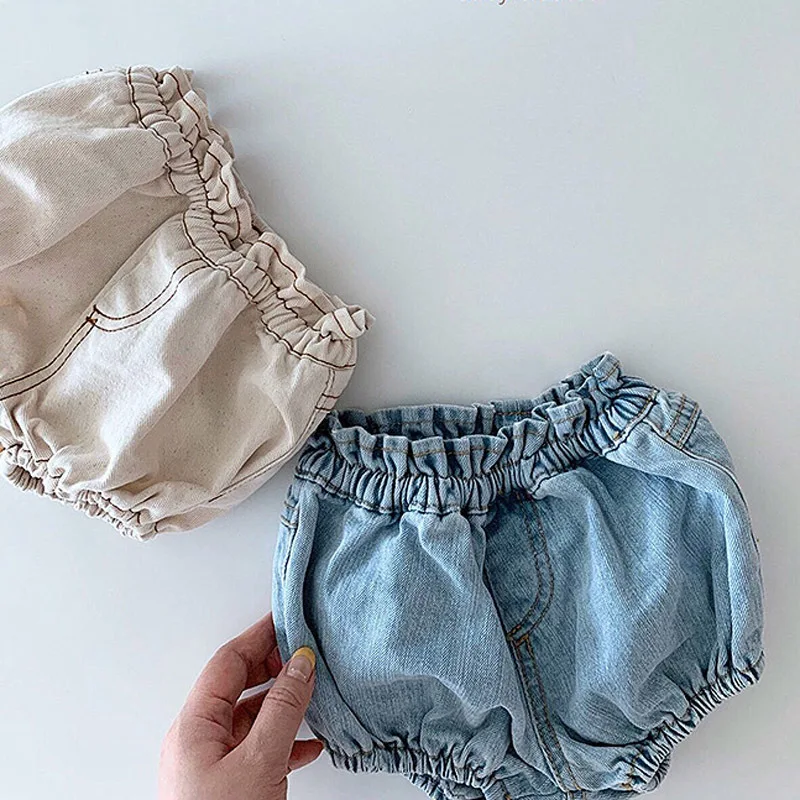 Baby Bloomer Shorts Summer Denim Newborn Baby Boy PP Pants Cotton Infant Girl Shorts Casual Korean Toddler Shorts For Boy
Baby Bloomer Shorts Summer Denim Newborn Baby Boy PP Pants Cotton Infant Girl Shorts Casual Korean Toddler Shorts For Boy