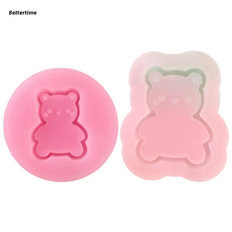 B36D Shiny Glossy Geometry Big Little Bear Silicone Epoxy Resin Mold DIY Keychain
B36D Shiny Glossy Geometry Big Little Bear Silicone Epoxy Resin Mold DIY Keychain
