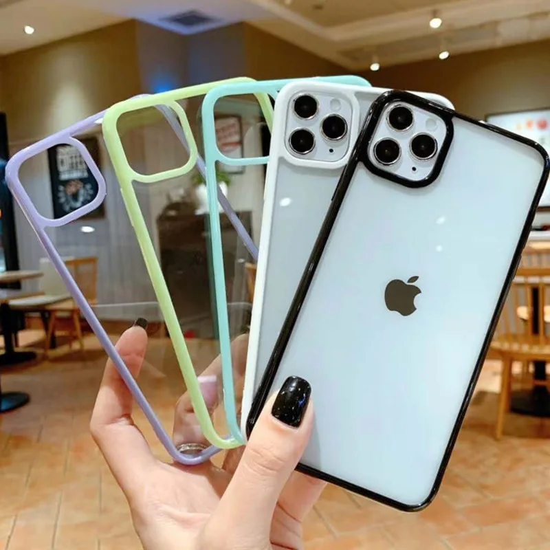 Cute Candy Color Bumper Case For iPhone 13 12 SE 2020 11 Pro Max XR Transparent Soft Clear for iphone XS Max X 7 8 Plus 11Pro
Cute Candy Color Bumper Case For iPhone 13 12 SE 2020 11 Pro Max XR Transparent Soft Clear for iphone XS Max X 7 8 Plus 11Pro