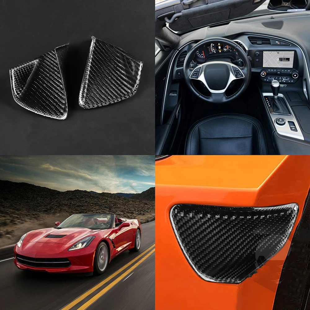 Wet Carbon Fiber For Corvette 2014-2019 car door handle panel decoration Interior Modification stickers Auto accessories
Wet Carbon Fiber For Corvette 2014-2019 car door handle panel decoration Interior Modification stickers Auto accessories