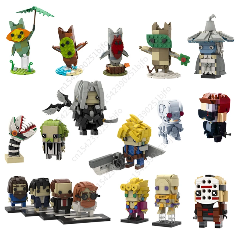 Конструктор Moc Brickheadz из аниме-сериала, модель персонажа из фильма «Клод Сефирот»
Конструктор Moc Brickheadz из аниме-сериала, модель персонажа из фильма «Клод Сефирот»
