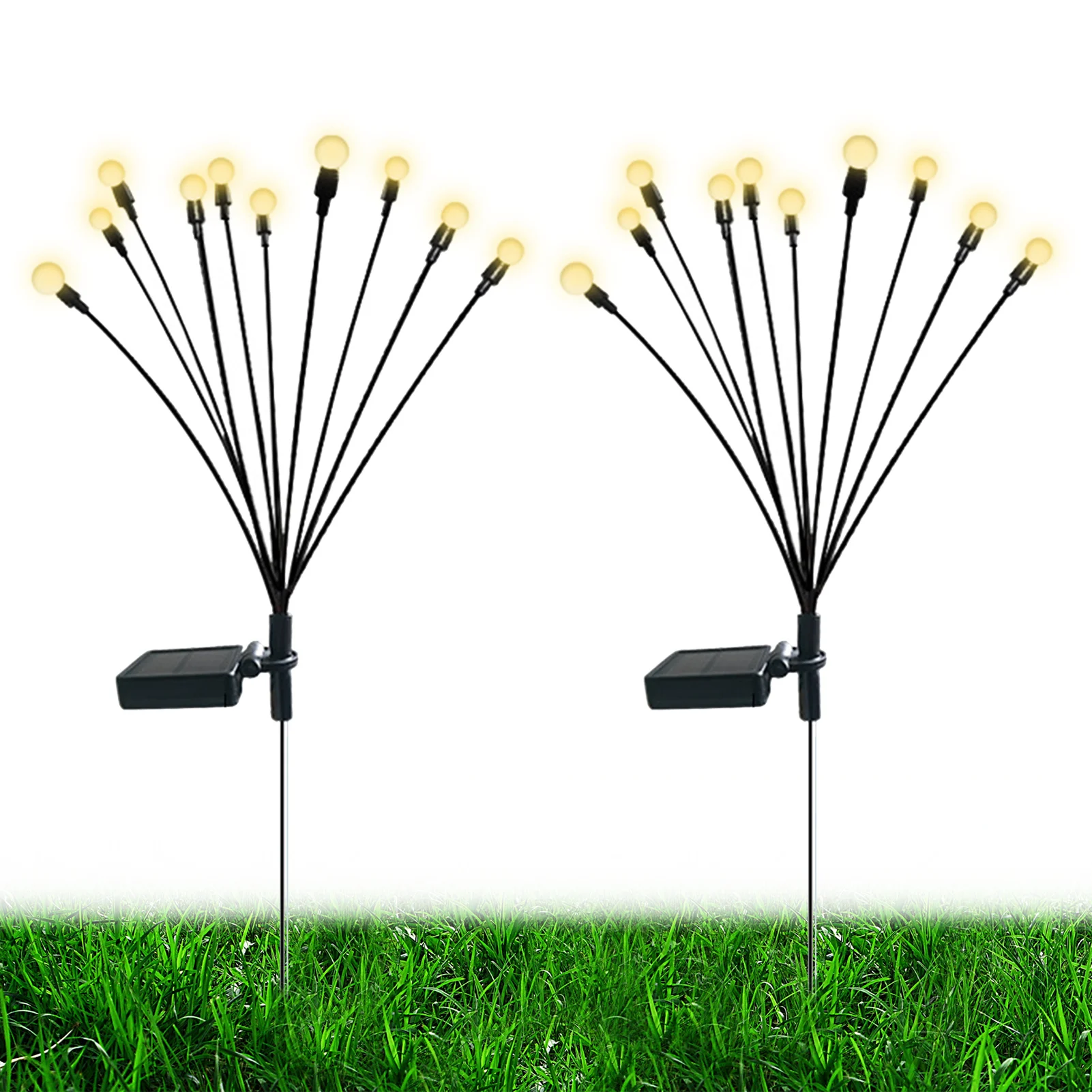 Solar Powered Firefly Lights Outdoor Solar Garden Decorative Lights 2 Pcs Decorative Solar Lamps Outdoor Decorations For Garden
Solar Powered Firefly Lights Outdoor Solar Garden Decorative Lights 2 Pcs Decorative Solar Lamps Outdoor Decorations For Garden