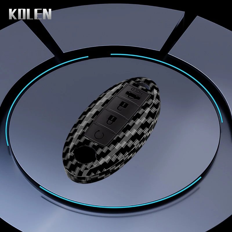 Чехол Для Автомобильного Ключа Из Углеродного Волокна ABS Для Nissan Qashqai X-Trail T32 T31 Juke J10 J11 Kicks Tiida Pathfin...
Чехол Для Автомобильного Ключа Из Углеродного Волокна ABS Для Nissan Qashqai X-Trail T32 T31 Juke J10 J11 Kicks Tiida Pathfin...