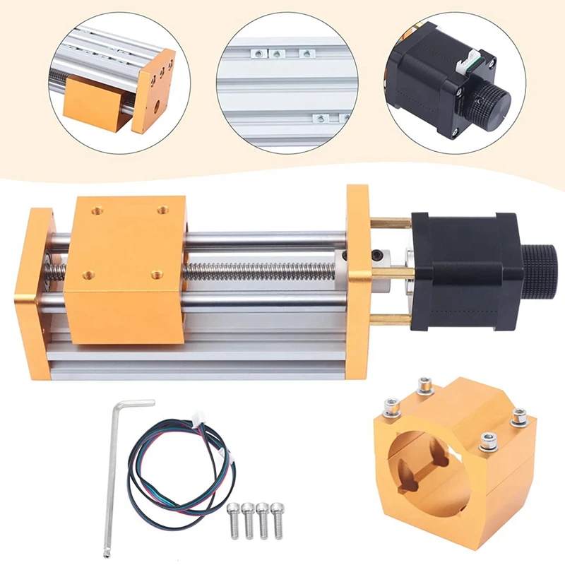 CNC 3018Plus Metal CNC Z Axis Stroke, 85Mm Stepping Motor Z Axis Sliding Table For CNC Machine 300W 500W 800W Spindle
CNC 3018Plus Metal CNC Z Axis Stroke, 85Mm Stepping Motor Z Axis Sliding Table For CNC Machine 300W 500W 800W Spindle