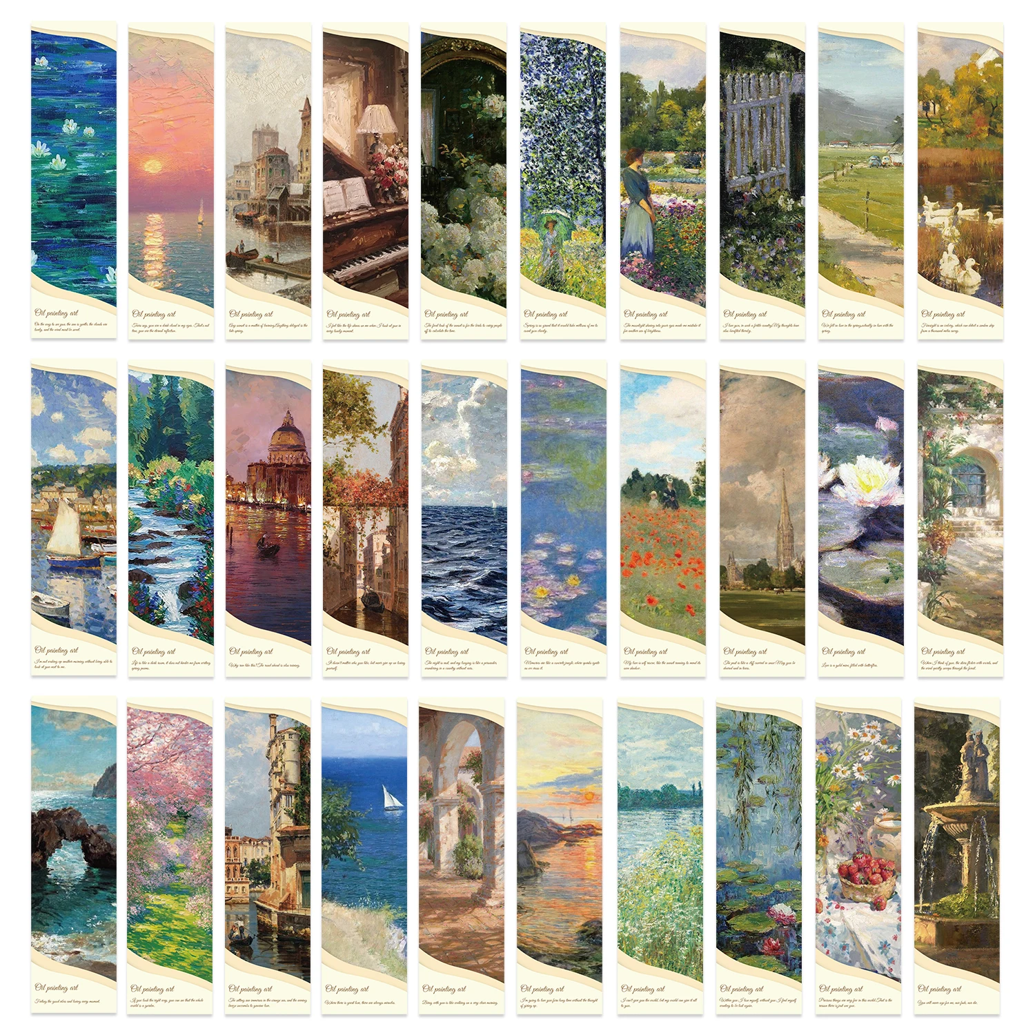 Бумажные закладки для книг 30 шт.
Бумажные закладки для книг 30 шт.