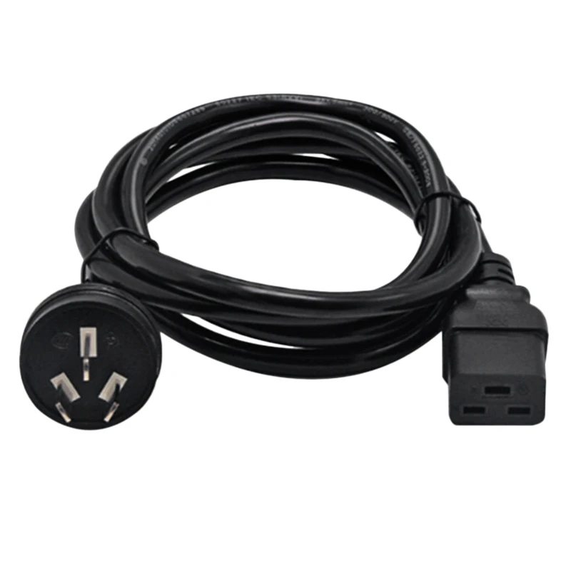 AU К C19 AU Australia SAA Male к IEC320 C19 Female AC 3-контактный удлинитель питания Шнур для PDU UPS (разъем AU)
AU К C19 AU Australia SAA Male к IEC320 C19 Female AC 3-контактный удлинитель питания Шнур для PDU UPS (разъем AU)