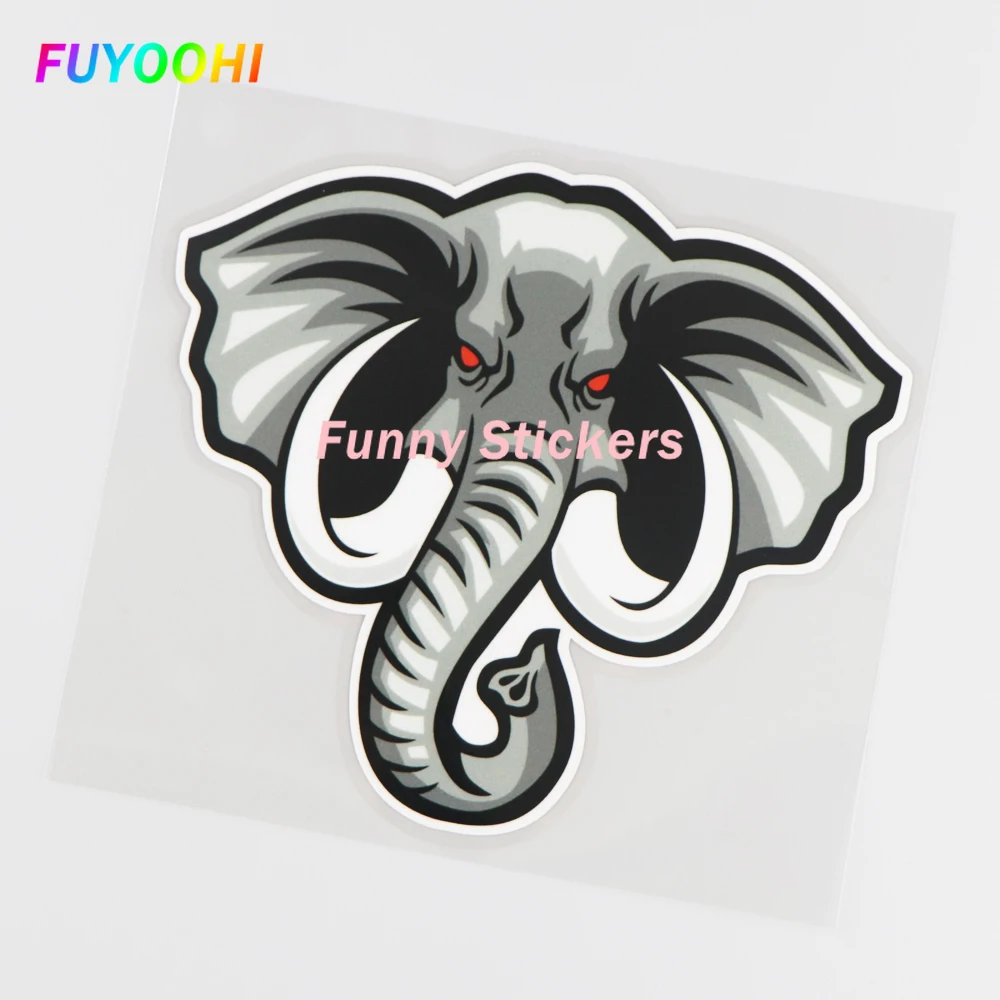 FUYOOHI Exterior/Protection Funny Stickers Wild Animal Elephant Head Vinyl Decal Waterproof Car Sticker Art Cartoon Decorate
FUYOOHI Exterior/Protection Funny Stickers Wild Animal Elephant Head Vinyl Decal Waterproof Car Sticker Art Cartoon Decorate