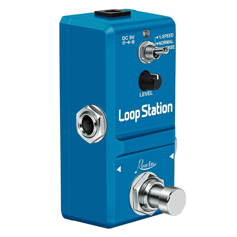 

LN-332AS Loop Station Looper Guitar Effects Pedal Unlimited Overdubs 10 Minutes Of Looping, 1/2 Time Reverse