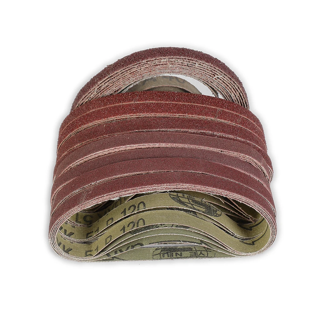 50pcs/set Sanding Belts Abrasive Bands 330x10mm Fit Air Powered Powerfile 40/60/80/100/120 Grit Sander Abrasive Tools
50pcs/set Sanding Belts Abrasive Bands 330x10mm Fit Air Powered Powerfile 40/60/80/100/120 Grit Sander Abrasive Tools