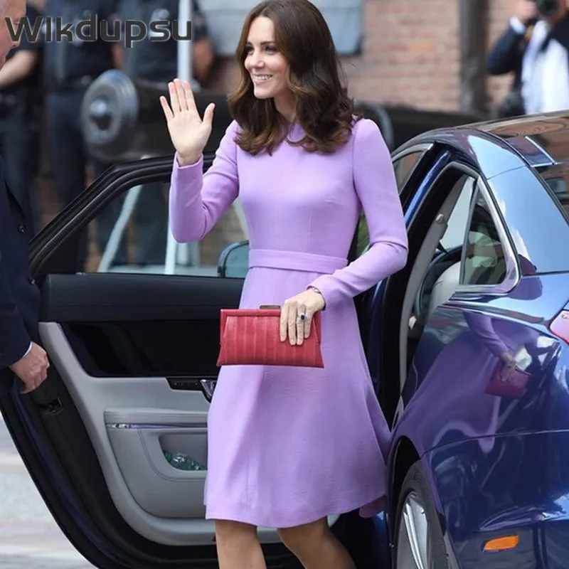High Quality Spring Fall Autumn Women Elegant Luxury Midi Dress Kate Middleton Style Long Sleeve A-Line Dresses Formal Clothes
High Quality Spring Fall Autumn Women Elegant Luxury Midi Dress Kate Middleton Style Long Sleeve A-Line Dresses Formal Clothes