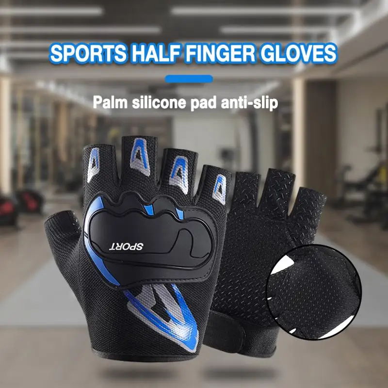 Fingerless Cycling Gloves Men Women Anti-slip Anti-sweat Breathable Training Fitness Gym Gloves Bicycle Motorcycle Sport Glove
Fingerless Cycling Gloves Men Women Anti-slip Anti-sweat Breathable Training Fitness Gym Gloves Bicycle Motorcycle Sport Glove