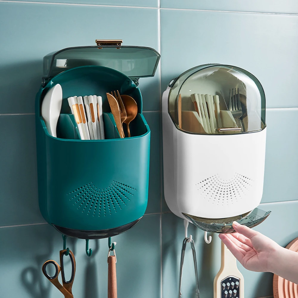 Multipurpose Wall Mounted Chopsticks Drain Basket Tableware Spoon Fork Holderkitchen Flatware Drain Rack Durable Storage Boxes
Multipurpose Wall Mounted Chopsticks Drain Basket Tableware Spoon Fork Holderkitchen Flatware Drain Rack Durable Storage Boxes