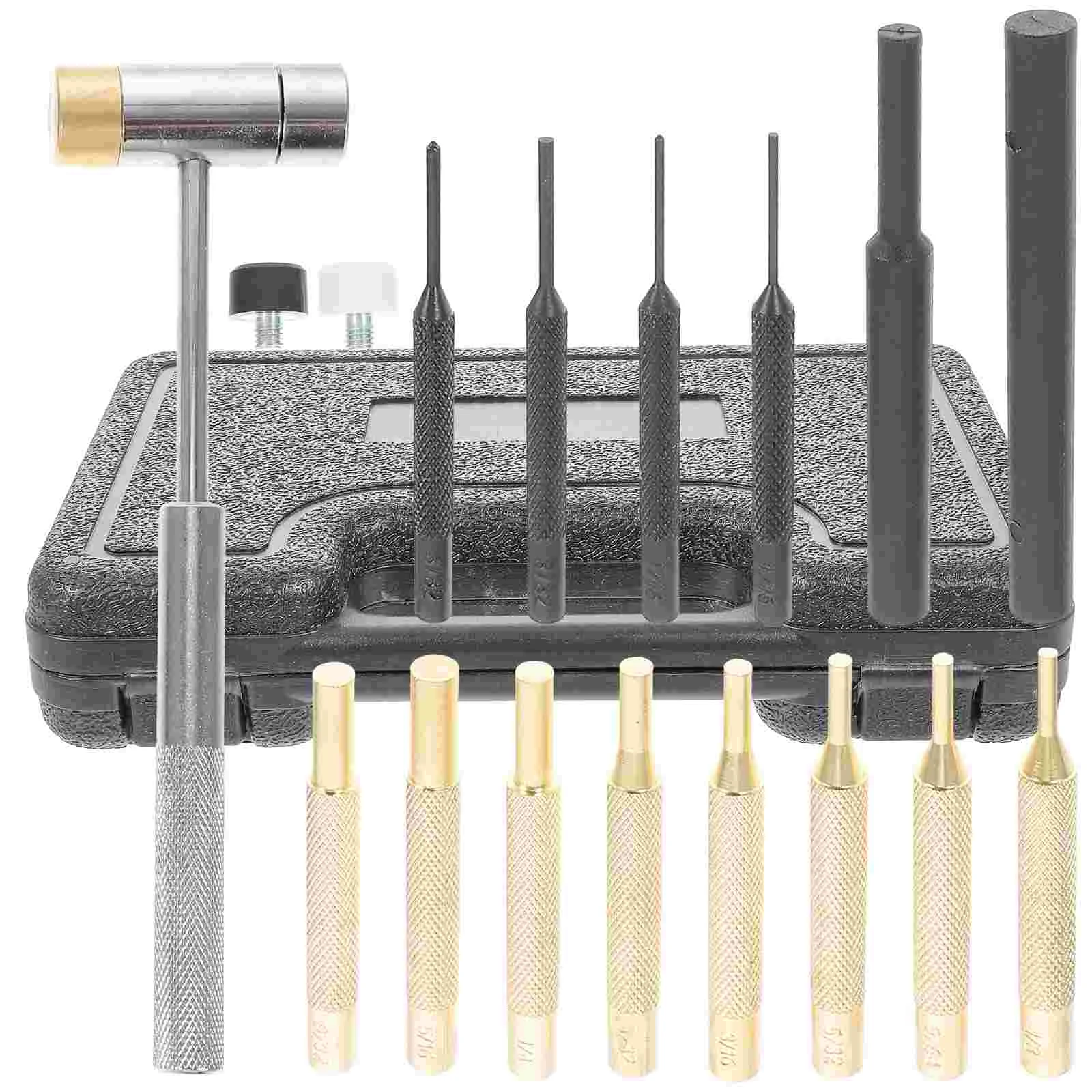 Punch Set Hammer Maintenanceroll Pin Gunsmithgunsmithingtool Punches Machinery Tools Dual Sideddetachable Heads Starter
Punch Set Hammer Maintenanceroll Pin Gunsmithgunsmithingtool Punches Machinery Tools Dual Sideddetachable Heads Starter