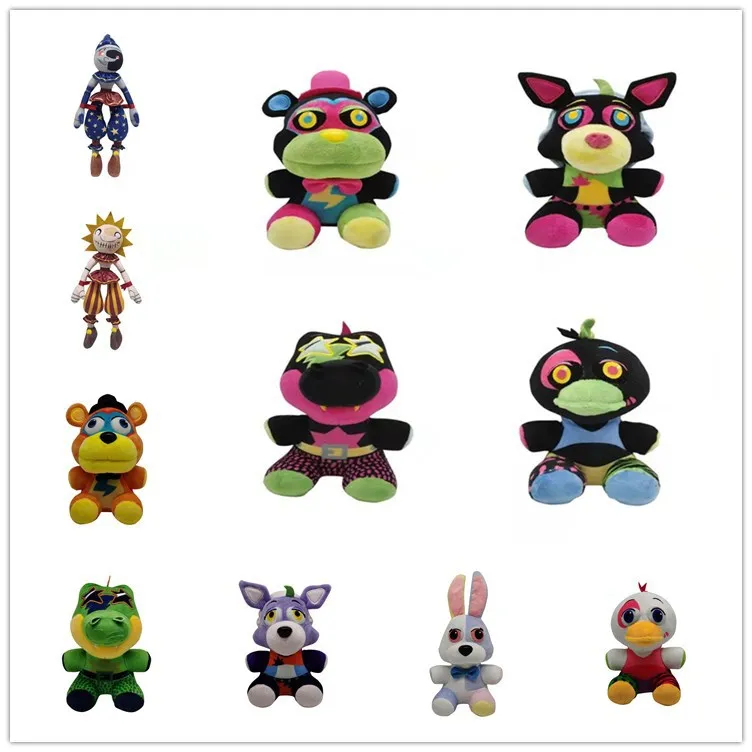 18 Cm Midnight Plush Toy Sundrop Fnaf Boss Moon Sun Doll Cartoon Doll Fnaf Bonnie Plush Toys 28cm Plush Toy
18 Cm Midnight Plush Toy Sundrop Fnaf Boss Moon Sun Doll Cartoon Doll Fnaf Bonnie Plush Toys 28cm Plush Toy