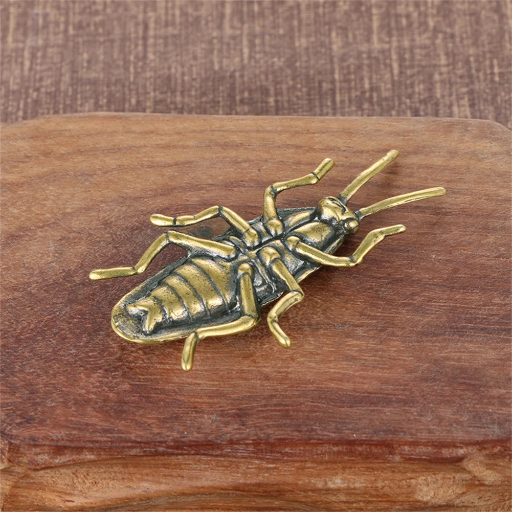5.5×3.3cm Brass Insect Cockroach Statue Solid Brass Craft Ornament Miniature Statuette Home Office Decoration
5.5×3.3cm Brass Insect Cockroach Statue Solid Brass Craft Ornament Miniature Statuette Home Office Decoration