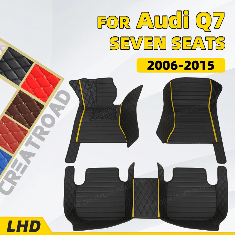 Custom Car floor mats for AUDI Q7 (Seven seats) 2006 2007 2008 2009 2010 2011 2012 2013 2014 2015 foot Pads automobile
Custom Car floor mats for AUDI Q7 (Seven seats) 2006 2007 2008 2009 2010 2011 2012 2013 2014 2015 foot Pads automobile
