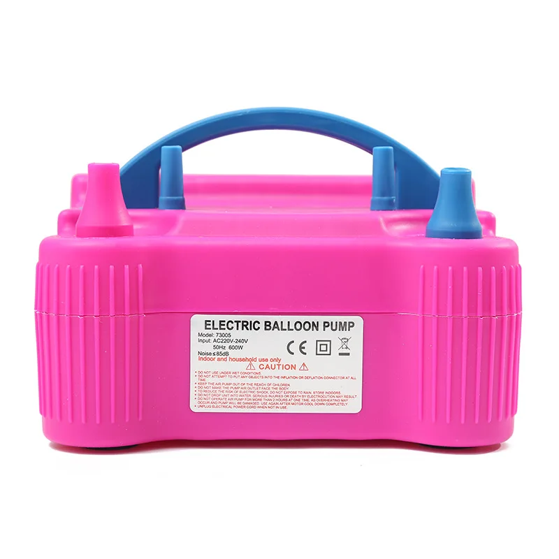 High Voltage Double Hole Inflator Dual-Nozzle Pump Electric Air Balls Pump Party Wedding Decoration Portable Balloon Air Blower
High Voltage Double Hole Inflator Dual-Nozzle Pump Electric Air Balls Pump Party Wedding Decoration Portable Balloon Air Blower