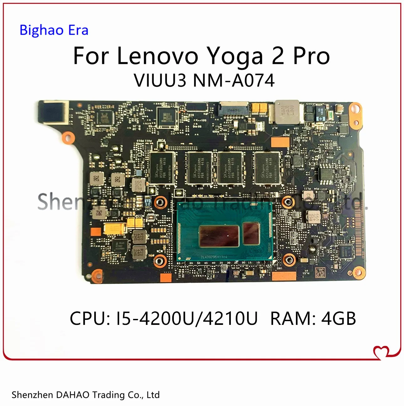 Материнская плата для ноутбука Lenovo YOGA 2 Pro, материнская плата для ноутбука NM-A074 CPU 4GB-RAM 100%, полностью протестирована 5B20G38197
Материнская плата для ноутбука Lenovo YOGA 2 Pro, материнская плата для ноутбука NM-A074 CPU 4GB-RAM 100%, полностью протестирована 5B20G38197