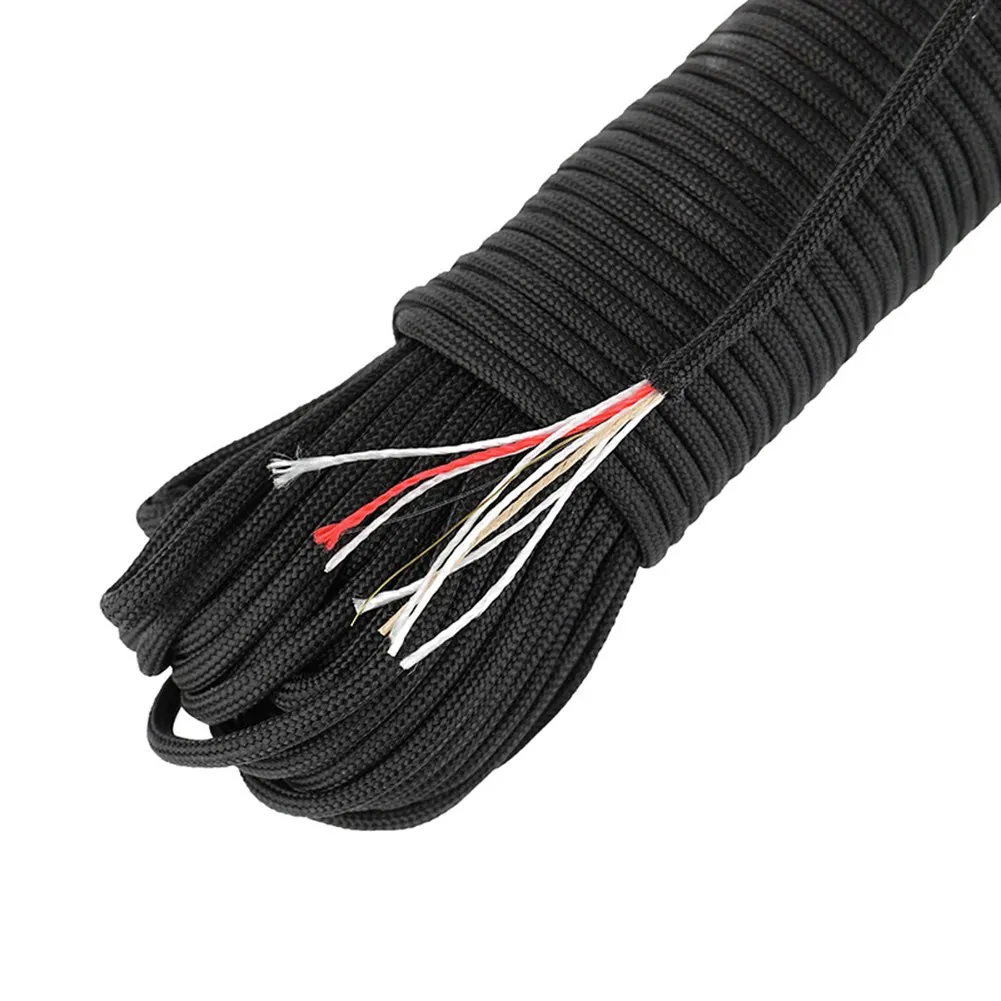 Ремешок прочная палатка Lanyard для кемпинга, износостойкое оборудование для вязания в дикой природе, 10 ядер, 4 мм, 31 м, 550 парашютный шнур
Ремешок прочная палатка Lanyard для кемпинга, износостойкое оборудование для вязания в дикой природе, 10 ядер, 4 мм, 31 м, 550 парашютный шнур