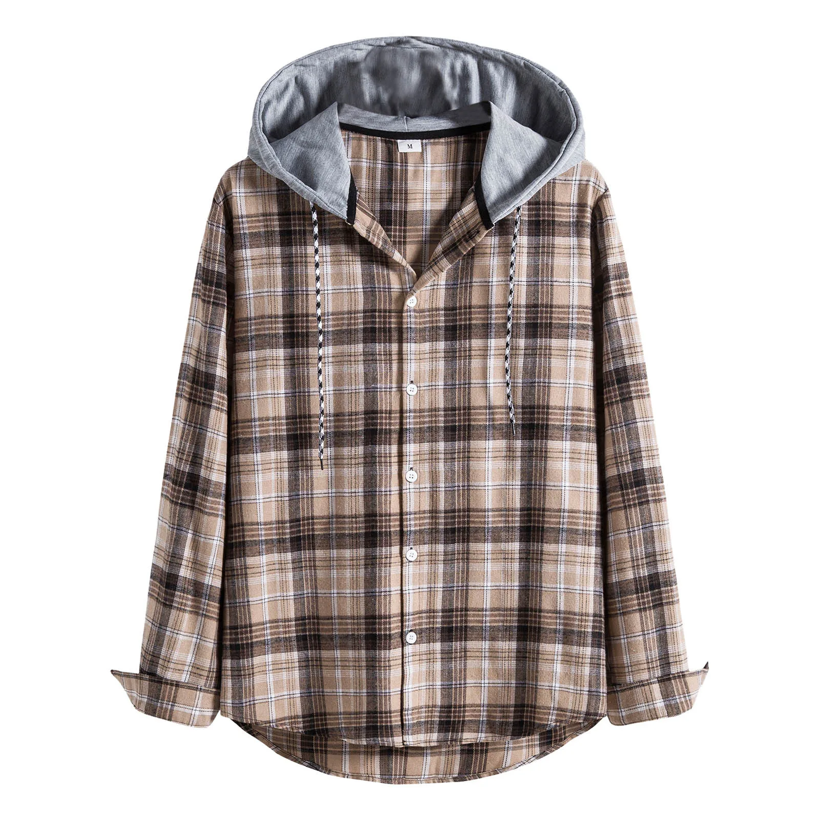 Men's Classic Single Breasted Turn-Down Collar Hooded Plaid Print Drawstring Long Sleeves Blouse Shirts Top Blue Toddler Slipper
Men's Classic Single Breasted Turn-Down Collar Hooded Plaid Print Drawstring Long Sleeves Blouse Shirts Top Blue Toddler Slipper