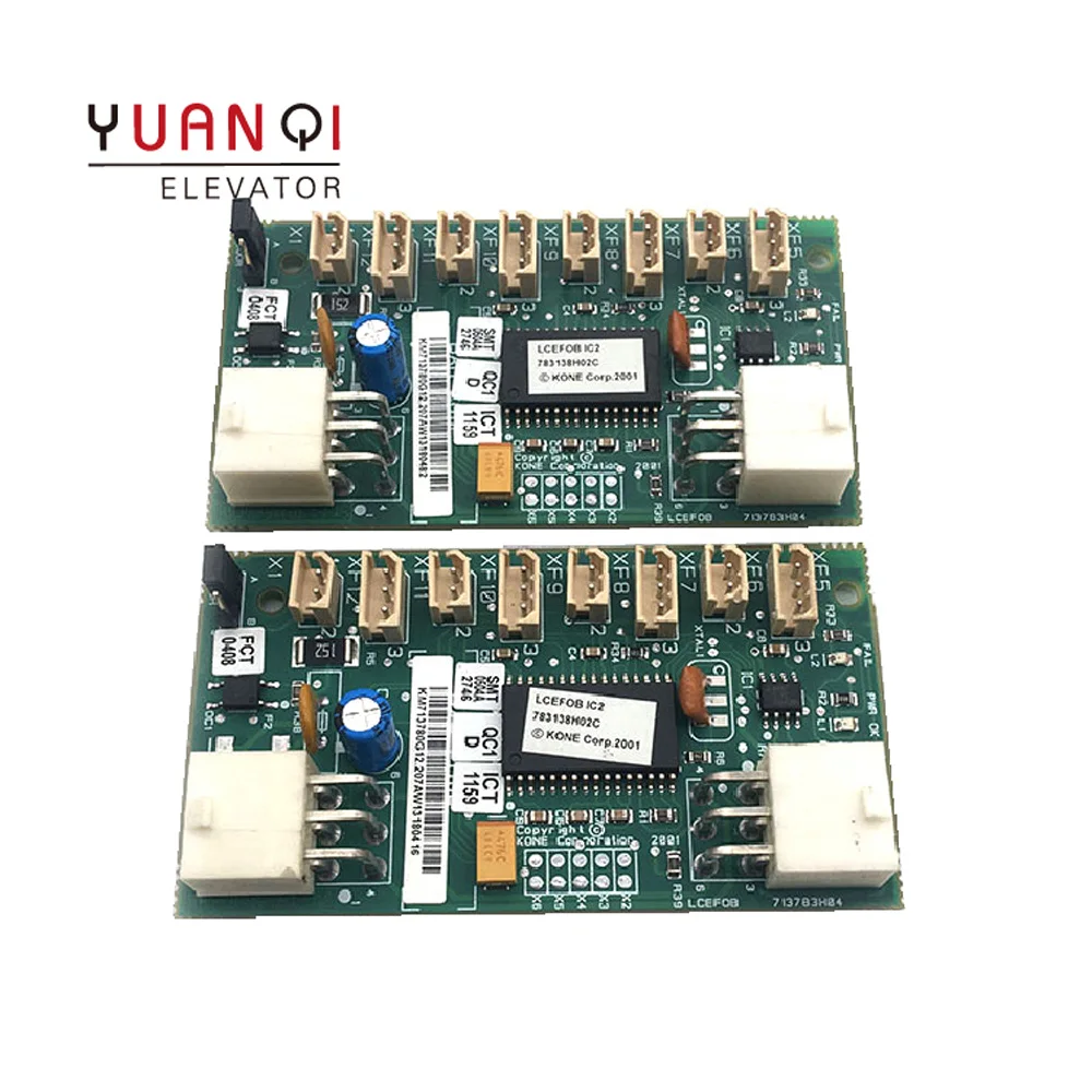 KONE Lift Spare Parts Elevator LCEFOB Well Communication Circuit PCB Board KM713783H04 KM713780G12
KONE Lift Spare Parts Elevator LCEFOB Well Communication Circuit PCB Board KM713783H04 KM713780G12