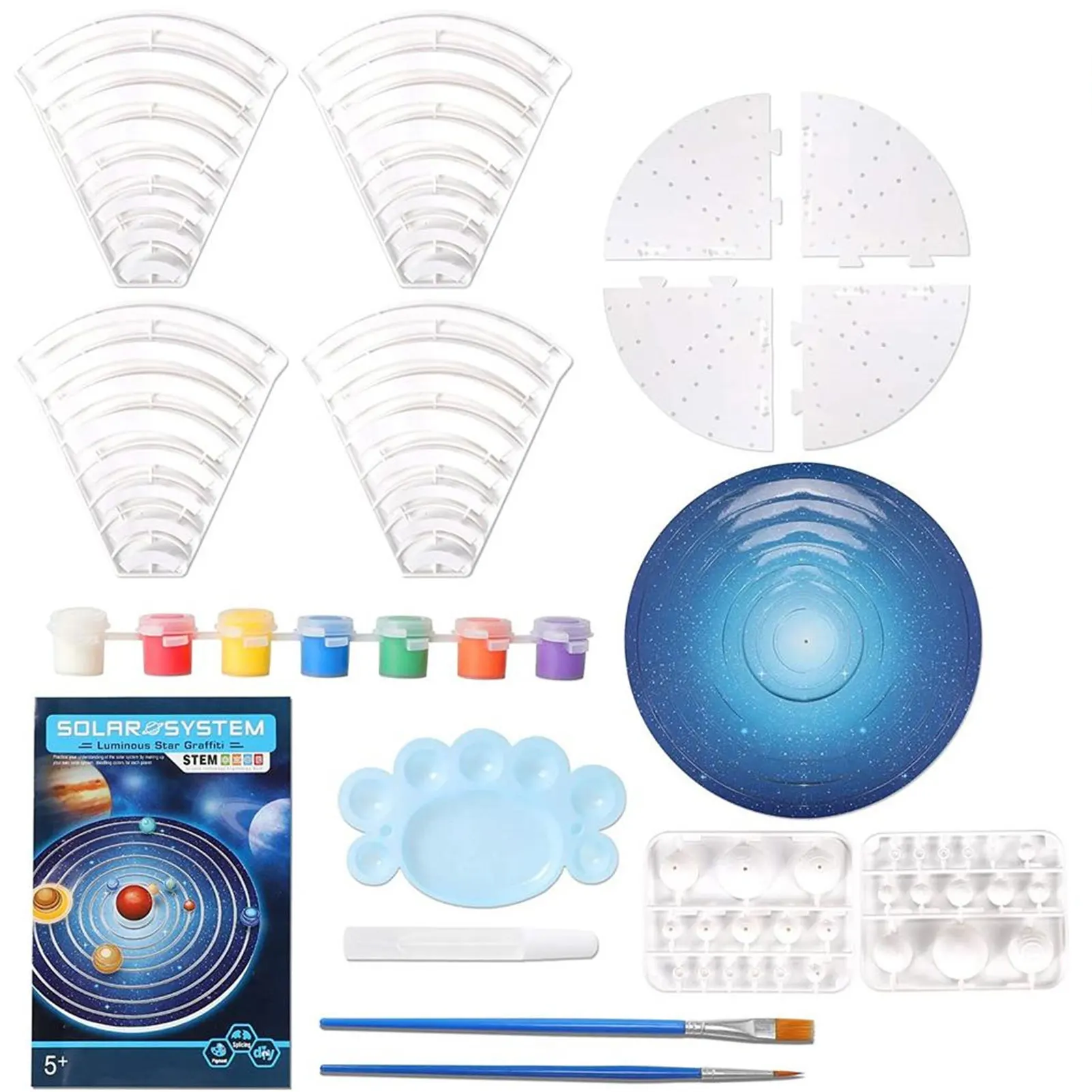 Solar System For Kids 2 In 1 Build And Paint Solar System Kit Glow In The Dark Movable 3D Planets In Orbits Science Astronomy
Solar System For Kids 2 In 1 Build And Paint Solar System Kit Glow In The Dark Movable 3D Planets In Orbits Science Astronomy
