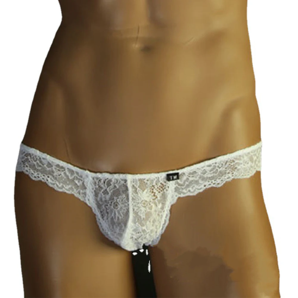 Gay Ball Pouch G-string Thong Men Sexy Lace Underwear Breathable Panties Gay Transparent Underpants See Through Panties Briefs
Gay Ball Pouch G-string Thong Men Sexy Lace Underwear Breathable Panties Gay Transparent Underpants See Through Panties Briefs