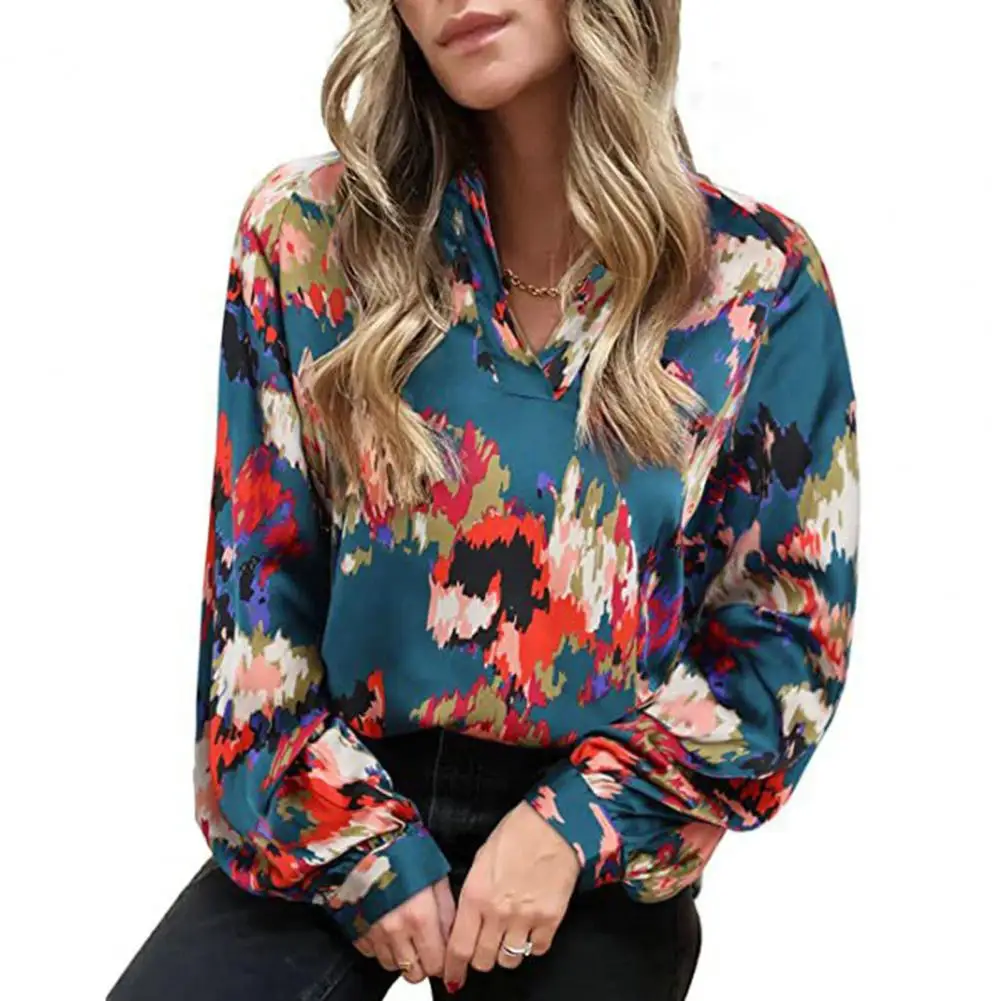 Fashion Women Blouse Casual Pullover Shirt V-neck Lantern Long Sleeve Loose Fit Bohemia Abstract Print Boho Blouse Streetwear
Fashion Women Blouse Casual Pullover Shirt V-neck Lantern Long Sleeve Loose Fit Bohemia Abstract Print Boho Blouse Streetwear