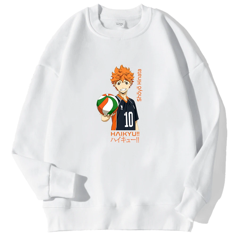 Japan Anime Character Sweatshirts Men's Fashion Crewneck Hoodies Winter Warm Fleece Hinata Haikyuu Streetwear Harajuku Hoody Man
Japan Anime Character Sweatshirts Men's Fashion Crewneck Hoodies Winter Warm Fleece Hinata Haikyuu Streetwear Harajuku Hoody Man