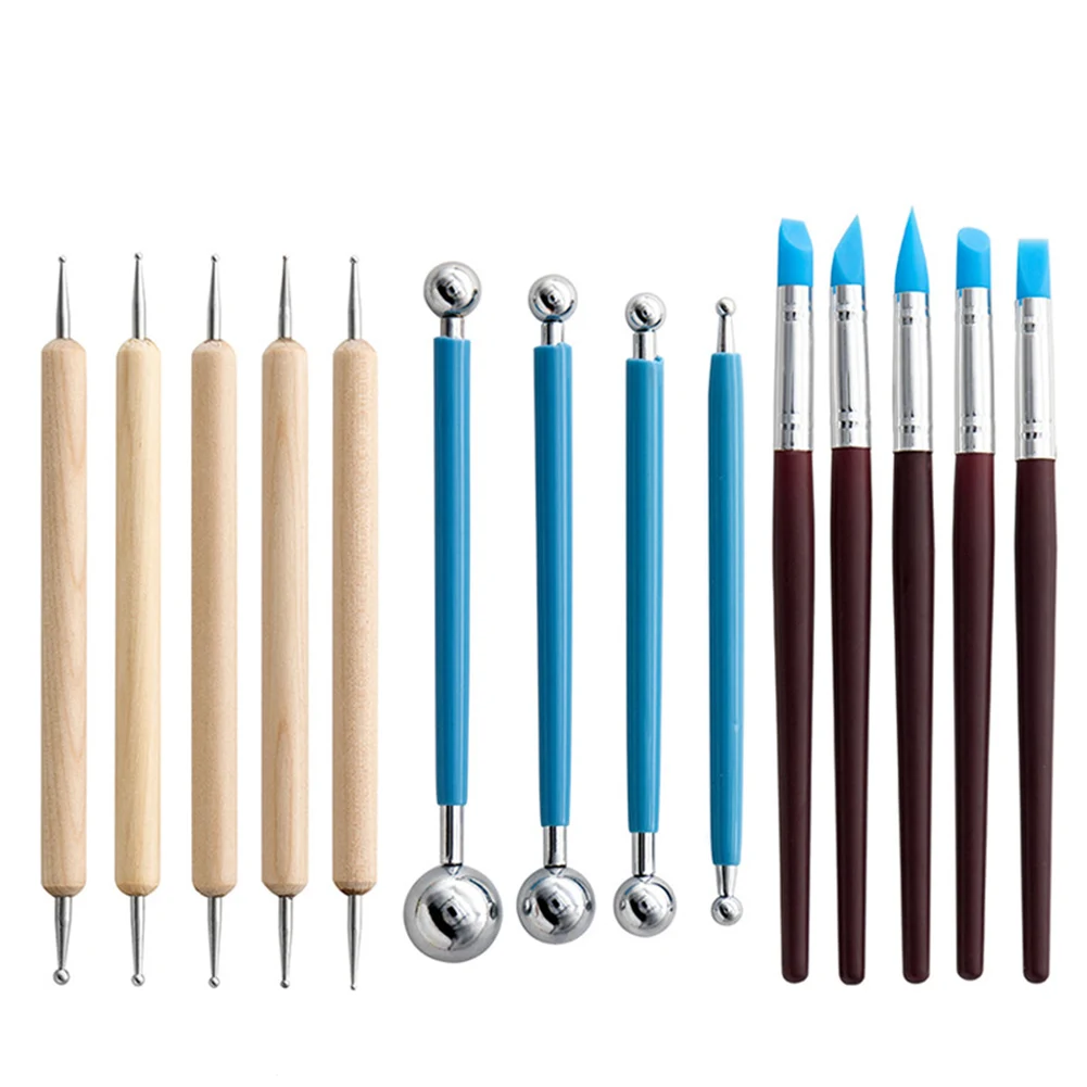 Pottery Tool Set Clay Indentation Set with Wooden and Stainless Steel Pens Silicone Pen Create Stunning Pottery Works
Pottery Tool Set Clay Indentation Set with Wooden and Stainless Steel Pens Silicone Pen Create Stunning Pottery Works