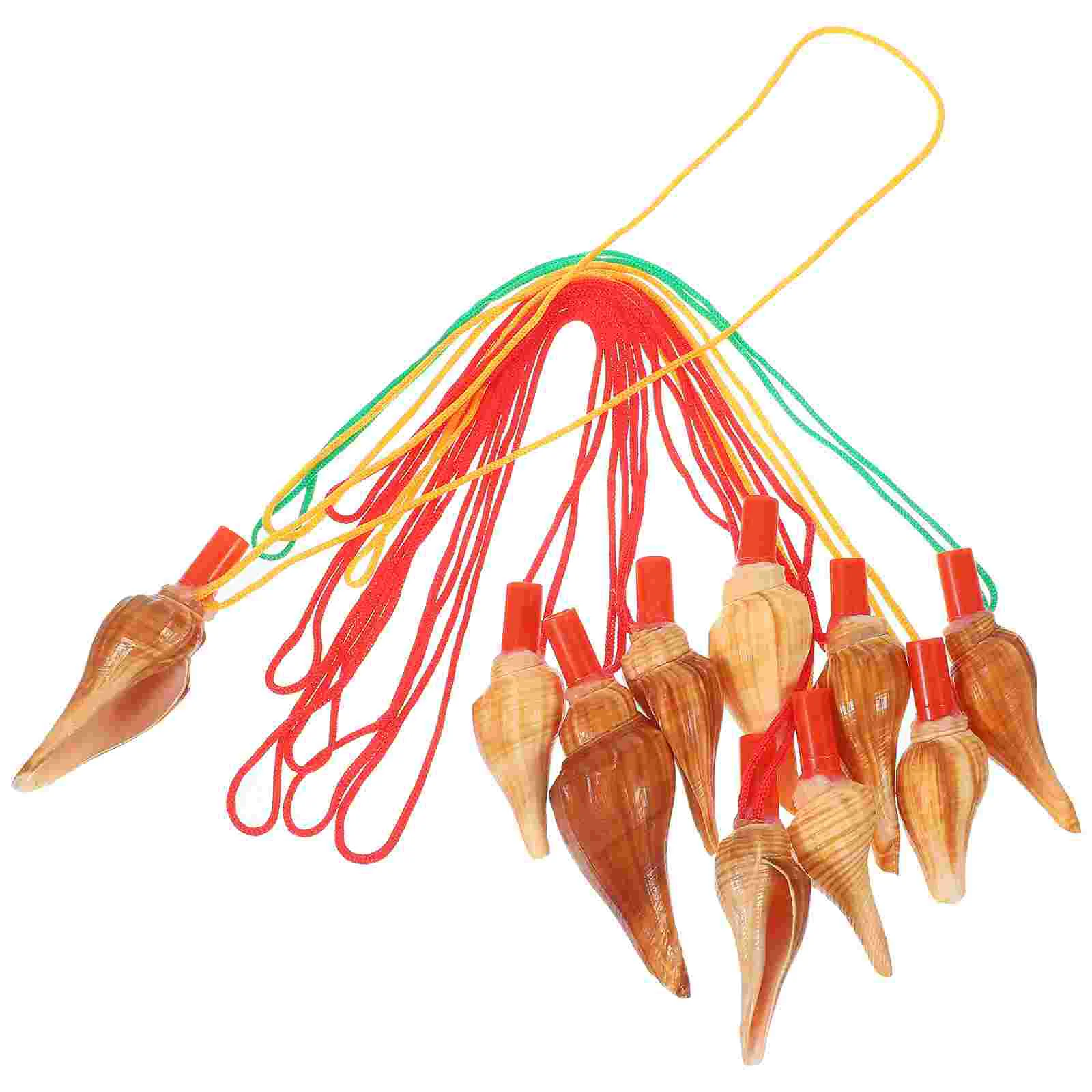 10 Pcs Whistle Music Toys Kids Training Conch Necklace Favors Party Noisemaker Outdoor
10 Pcs Whistle Music Toys Kids Training Conch Necklace Favors Party Noisemaker Outdoor