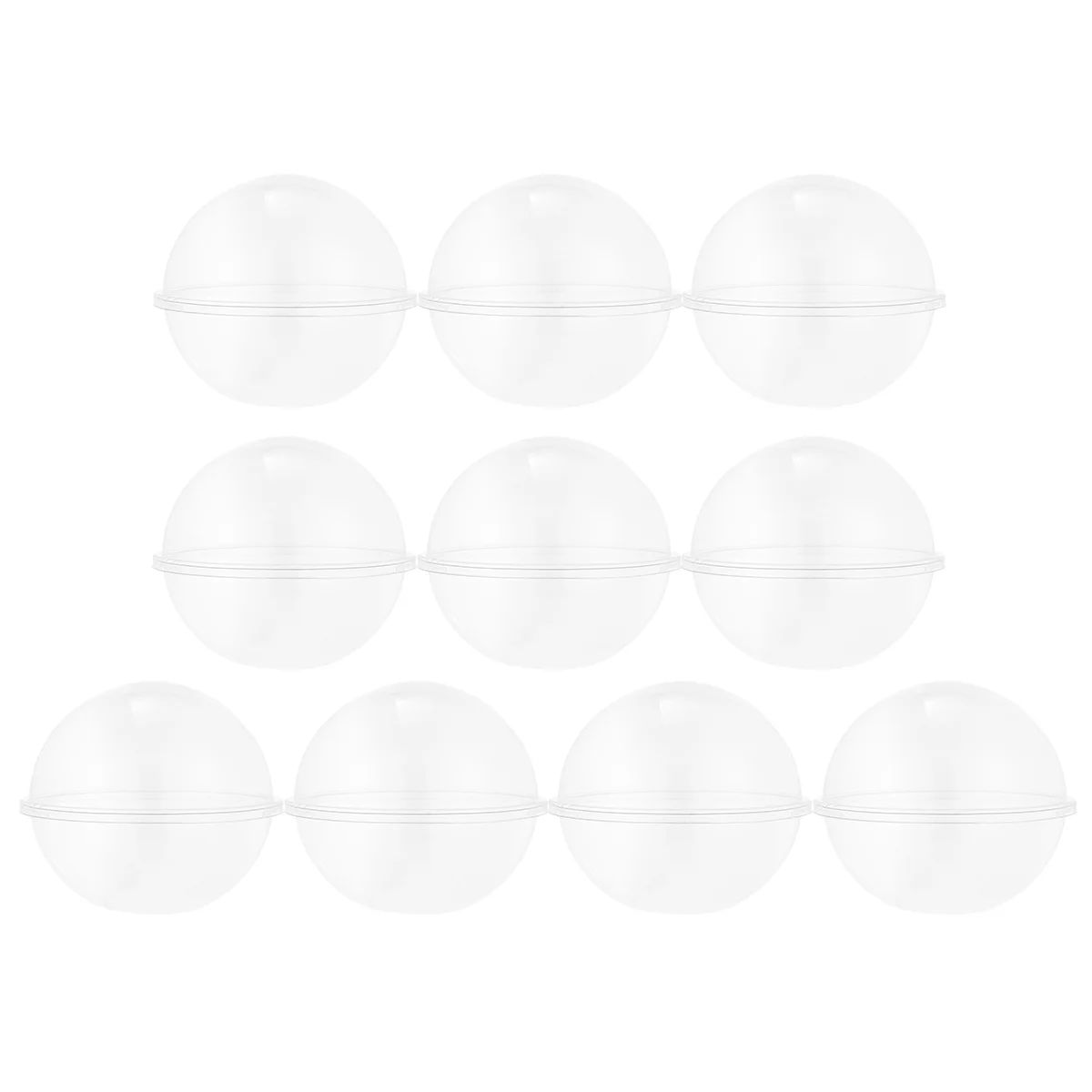 10 Pcs Round Cake Carrier Fruit Cups Lid Clear Muffin Box Clear Fillable Ball Plastic Cake Container Lid Ball Shape Cake Box
10 Pcs Round Cake Carrier Fruit Cups Lid Clear Muffin Box Clear Fillable Ball Plastic Cake Container Lid Ball Shape Cake Box