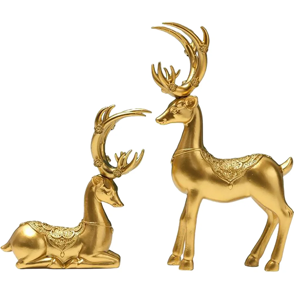 Elk Deer Statue Ornament Figurine Reindeer Resin Christmas Figurines Statues Animal Sitting Decor Decoration Standing Cupcake
Elk Deer Statue Ornament Figurine Reindeer Resin Christmas Figurines Statues Animal Sitting Decor Decoration Standing Cupcake