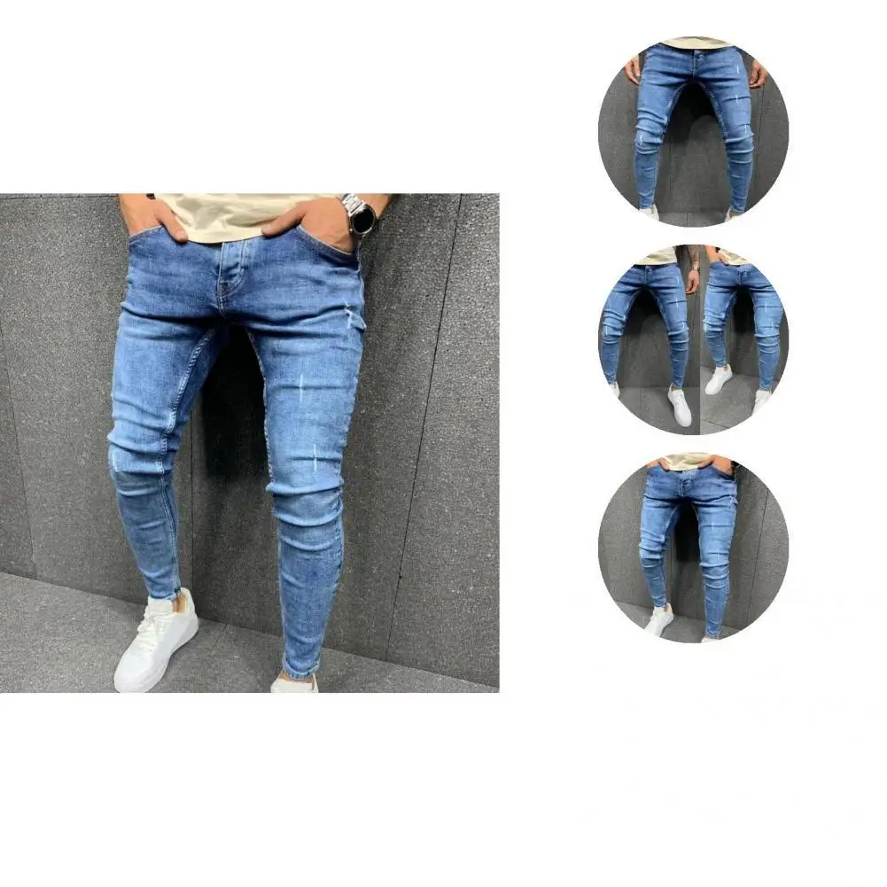 Breathable Great Leisure Zipper Fly Spring Jeans Streetwear Men Jeans Pockets for Daily Wear
Breathable Great Leisure Zipper Fly Spring Jeans Streetwear Men Jeans Pockets for Daily Wear