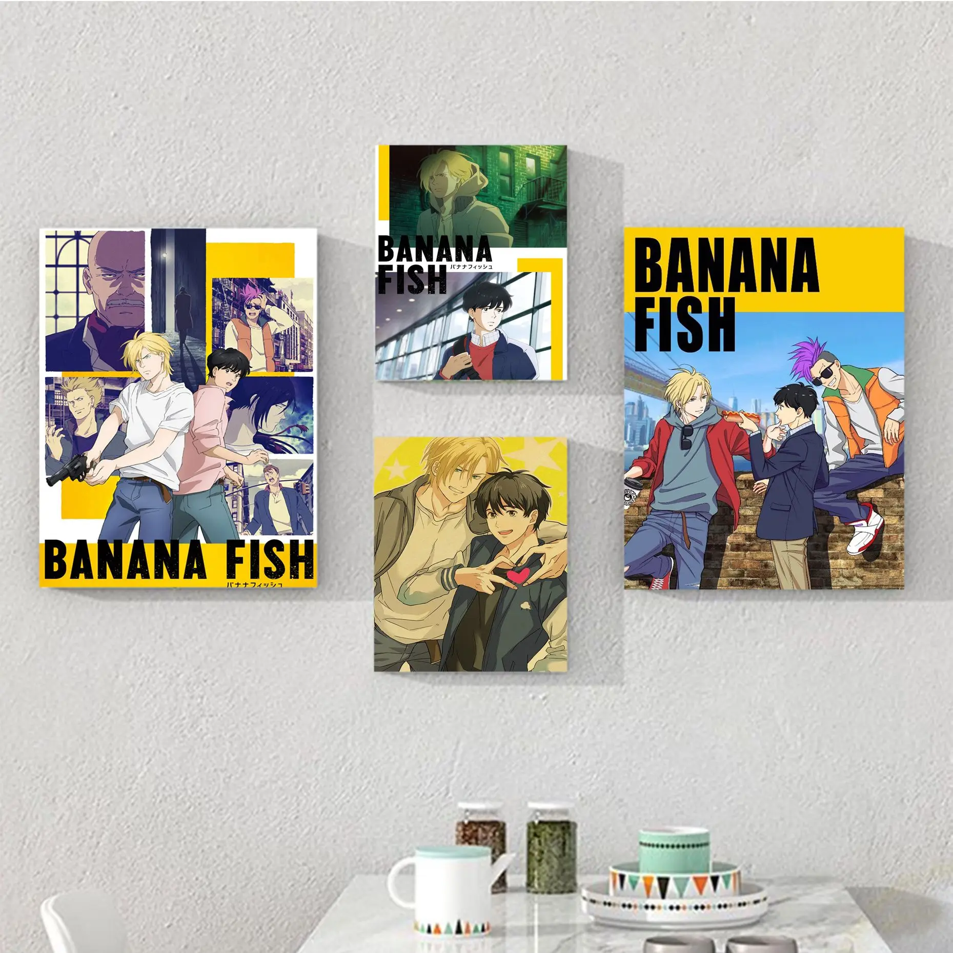 Classic Anime Banana Fish Classic Movie Posters Fancy Wall Sticker for Living Room Bar Decoration Stickers Wall Painting
Classic Anime Banana Fish Classic Movie Posters Fancy Wall Sticker for Living Room Bar Decoration Stickers Wall Painting