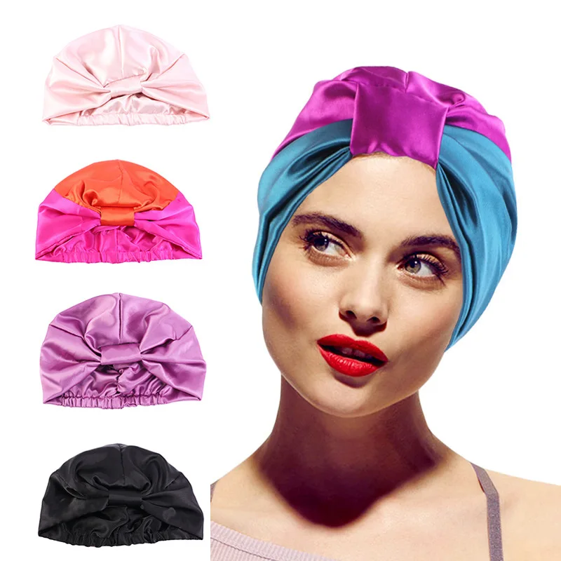 Soft Stretch Satin Bonnet Fashion Lined Sleeping Beanie Hat Bamboo Headwear Frizzy Natural Hair Nurse Cap for Women and Men
Soft Stretch Satin Bonnet Fashion Lined Sleeping Beanie Hat Bamboo Headwear Frizzy Natural Hair Nurse Cap for Women and Men