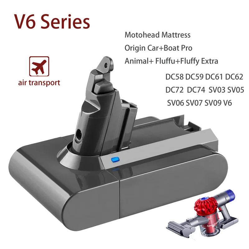 

Aanpassen Aan DysonBatterij DC58 DC59 DC61 DC62 DC72 DC74 SV03 SV05 SV06 SV07 SV09 Vervanging Stofzuiger Batterij