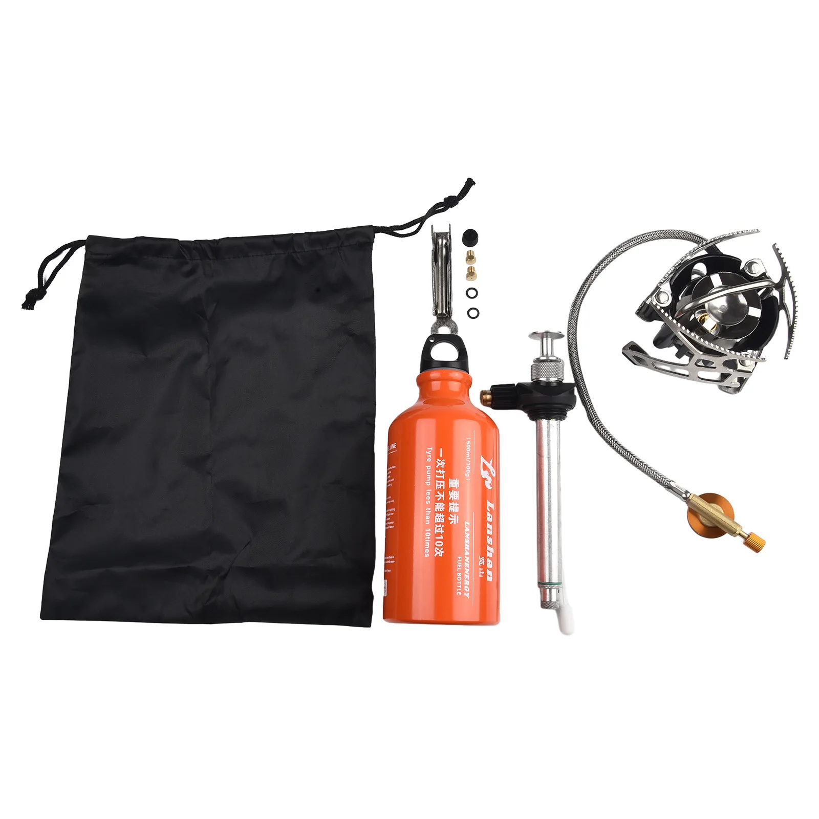 Alcohol Nozzle Fuel Bottle Diesel Nozzle Aluminum Alloy Heat Efficiently High Power Lightweight Outdoor Camping
Alcohol Nozzle Fuel Bottle Diesel Nozzle Aluminum Alloy Heat Efficiently High Power Lightweight Outdoor Camping