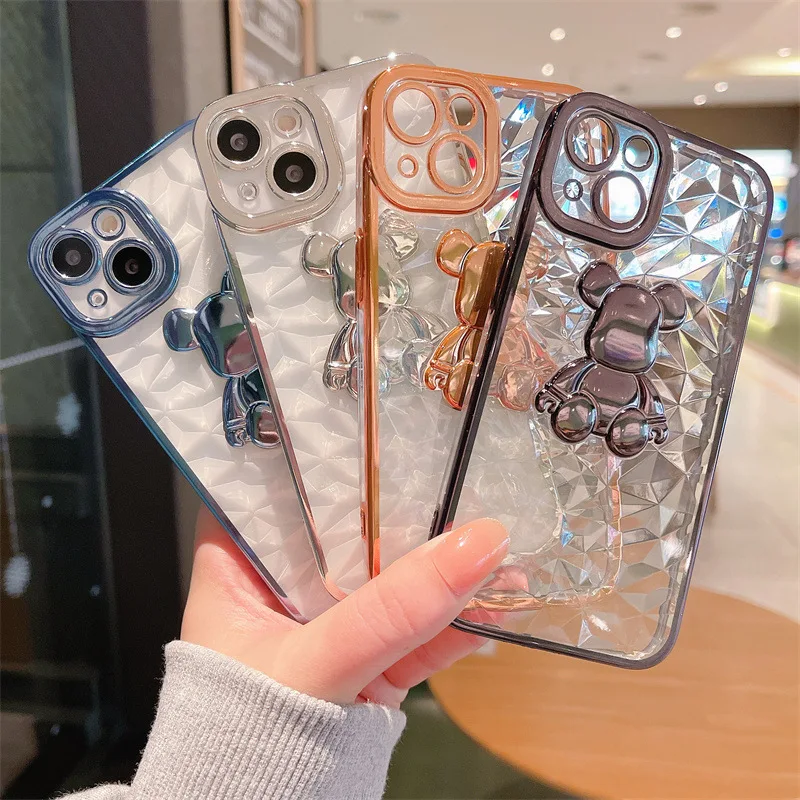 Electroplated Gloomy Bear Diamond Pattern Phone Case For iPhone XR iPhone 11 Pro Max Case Cute Phone Cover 7 iPhone Case Hisoka
Electroplated Gloomy Bear Diamond Pattern Phone Case For iPhone XR iPhone 11 Pro Max Case Cute Phone Cover 7 iPhone Case Hisoka