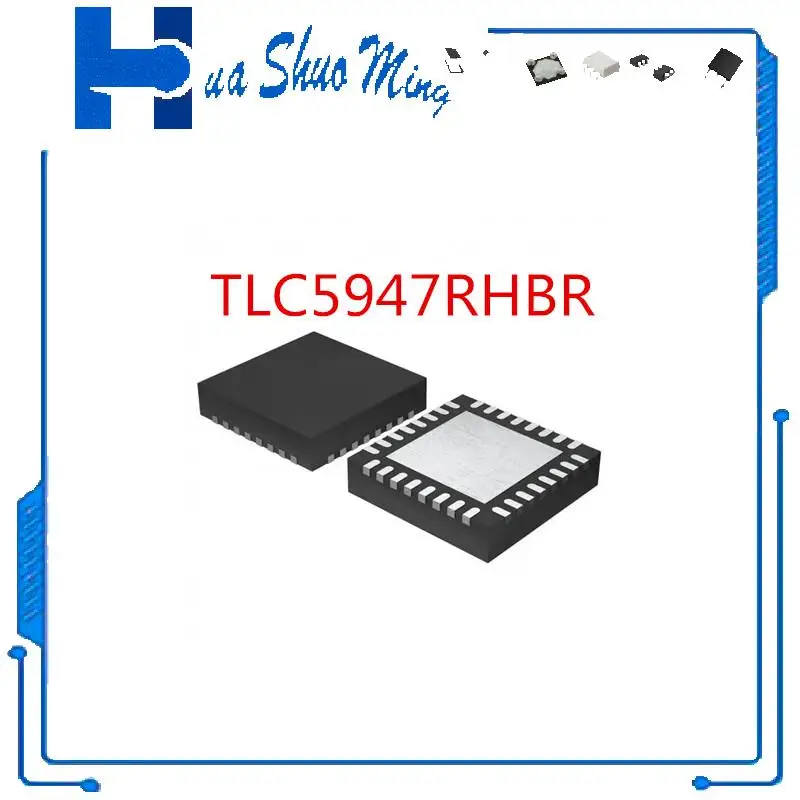 10PCS/LOT TLC5947RHBR TLC5947 QFN32 
10PCS/LOT TLC5947RHBR TLC5947 QFN32