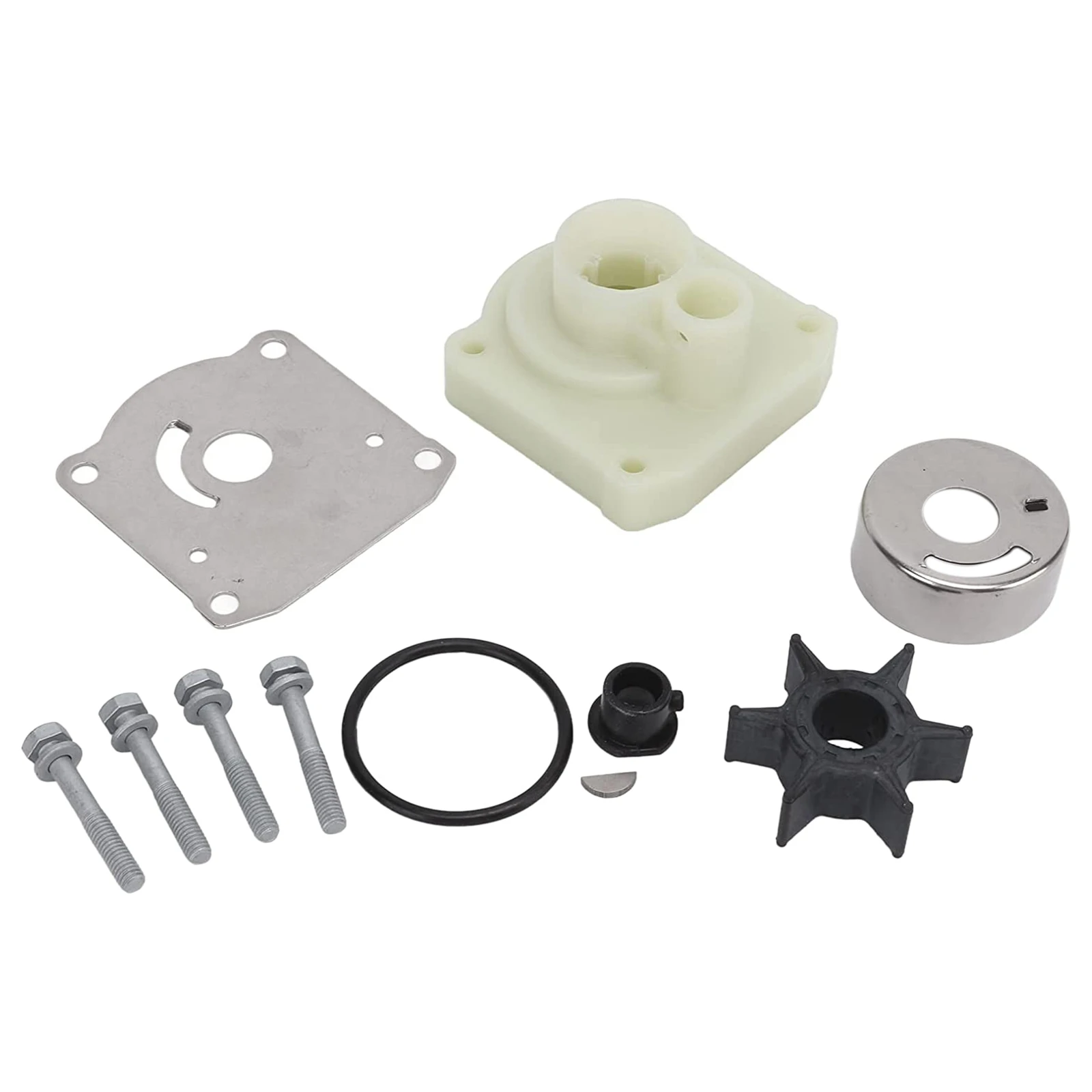 61N-W0078 Water Pump Impeller Repair Kit Fit for Yamaha Impeller Outboards 2/4 Stroke 25Hp
61N-W0078 Water Pump Impeller Repair Kit Fit for Yamaha Impeller Outboards 2/4 Stroke 25Hp