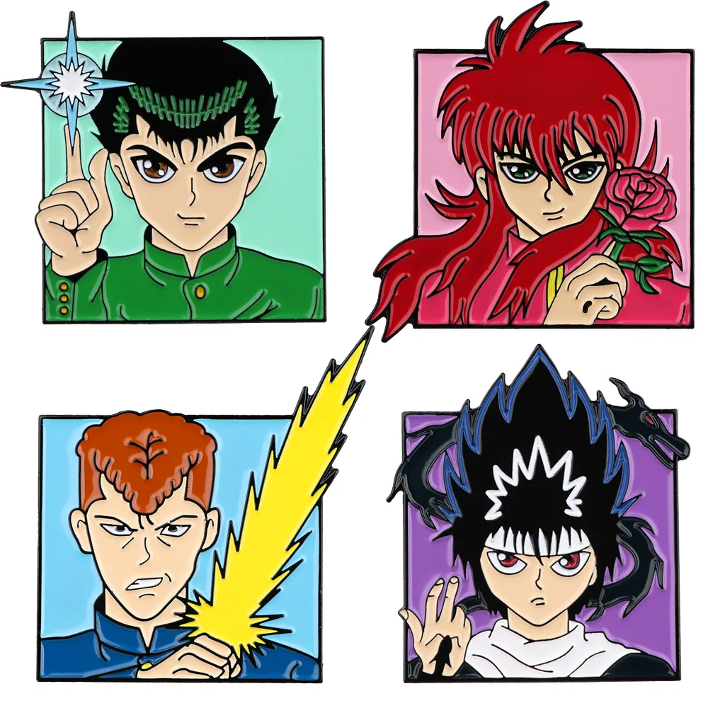 Japanese Anime YuYu Hakusho Enamel Pin Women's Brooch Lapel Pins for Backpacks Briefcase Badges Jewelry Accessories Holiday Gift
Japanese Anime YuYu Hakusho Enamel Pin Women's Brooch Lapel Pins for Backpacks Briefcase Badges Jewelry Accessories Holiday Gift