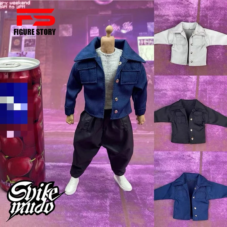 Масштаб 1/12, Мужская одежда для кукол, модная куртка, пальто, подходит для 6 дюймов, модель тела
Масштаб 1/12, Мужская одежда для кукол, модная куртка, пальто, подходит для 6 дюймов, модель тела