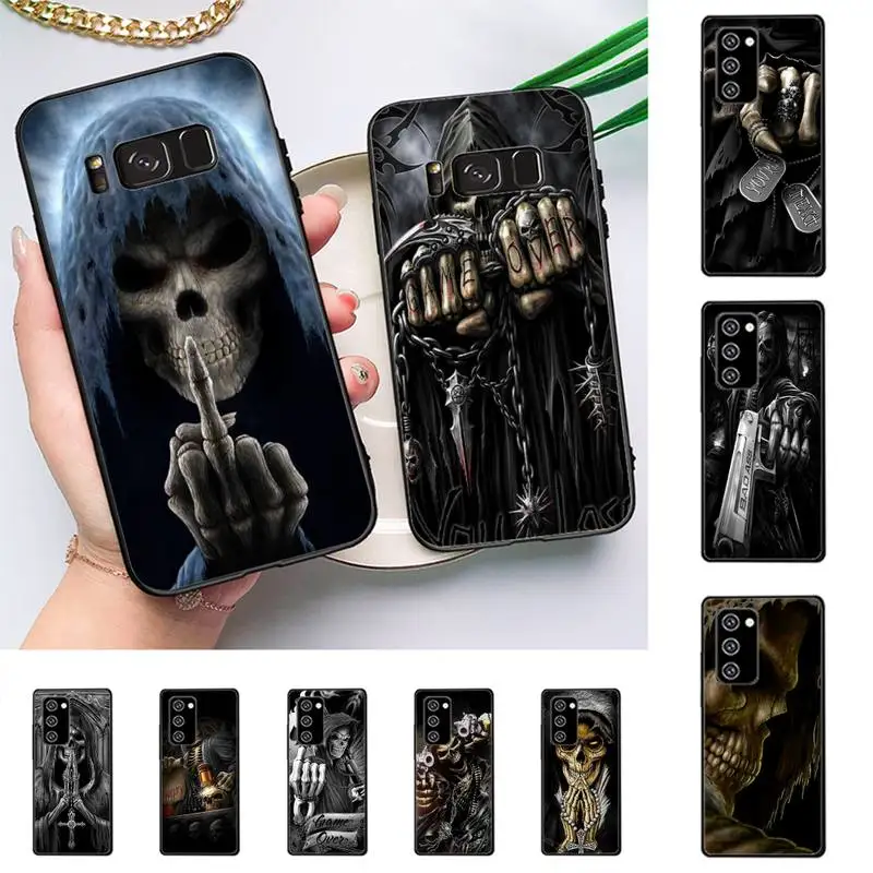 Grim Reaper Skull Skeleton Phone Case for Samsung J 2 3 4 5 6 7 8 prime plus 2018 2017 2016 core
Grim Reaper Skull Skeleton Phone Case for Samsung J 2 3 4 5 6 7 8 prime plus 2018 2017 2016 core
